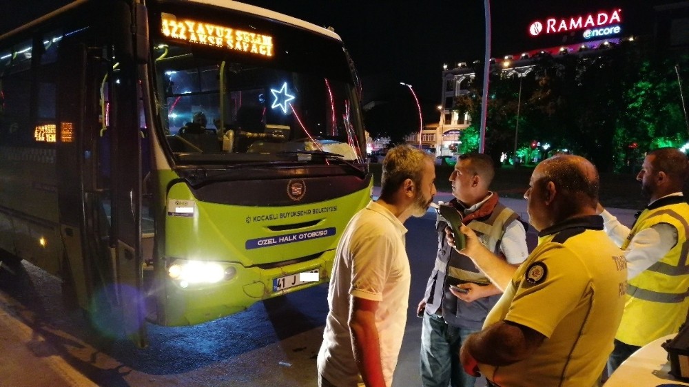 Gebze’de kurallara uymayan sürücülere 12 bin TL ceza 
