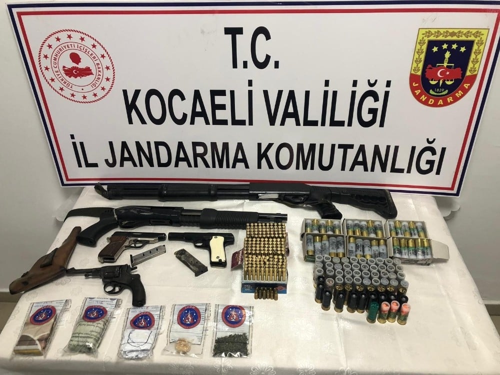 Gebze’de ormanlık alanda 474 kök kenevir ele geçirildi 