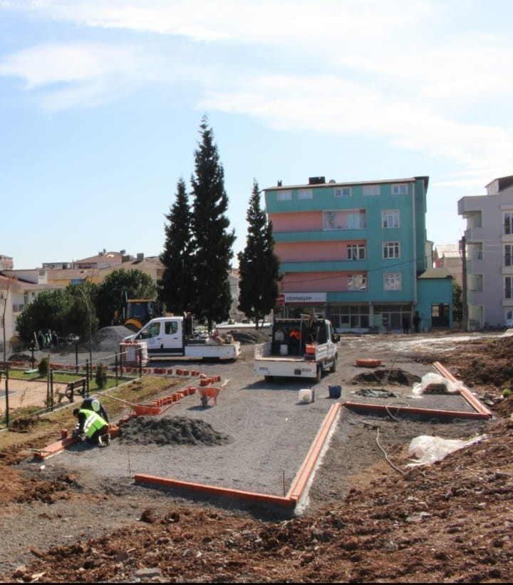 Gebze’de parklar yenileniyor 