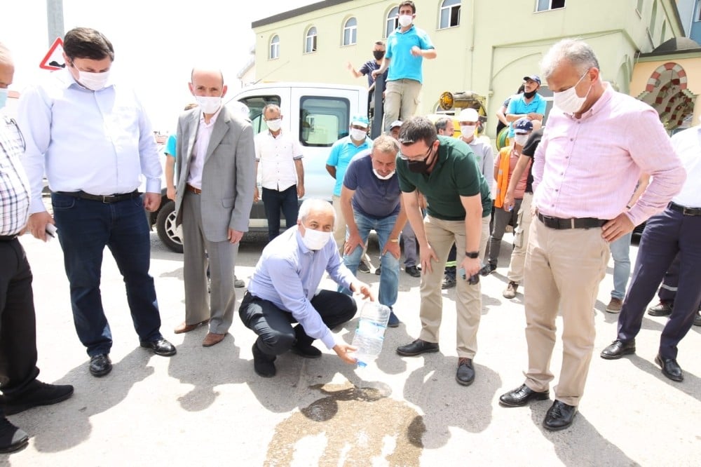 Gebze’de sivrisinekle mücadele çalışmaları sürüyor 