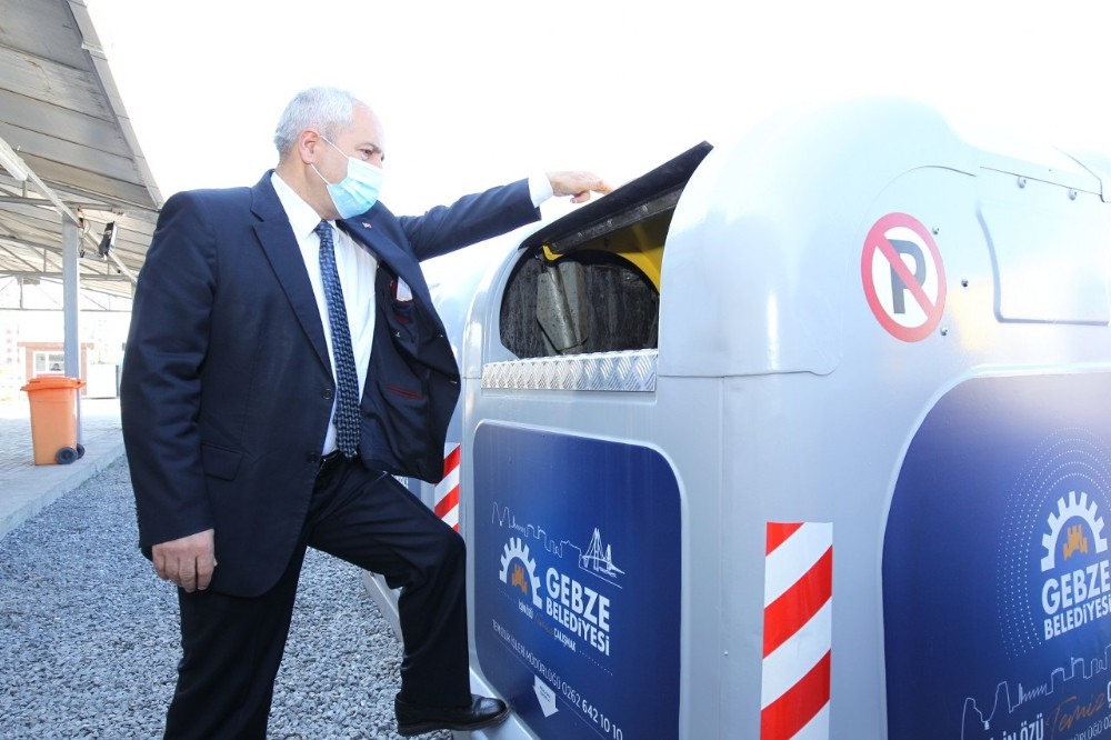 Gebze’de temizlikte yeni uygulama 