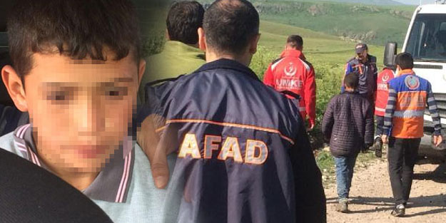 Geç kaldığı için babasından korkan çocuk, bakın nerede bulundu