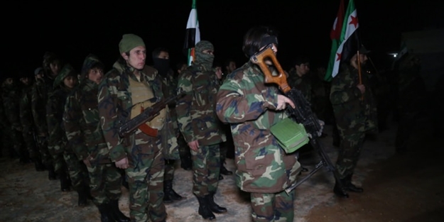 Gece yarısı Afrin için hazırlandılar