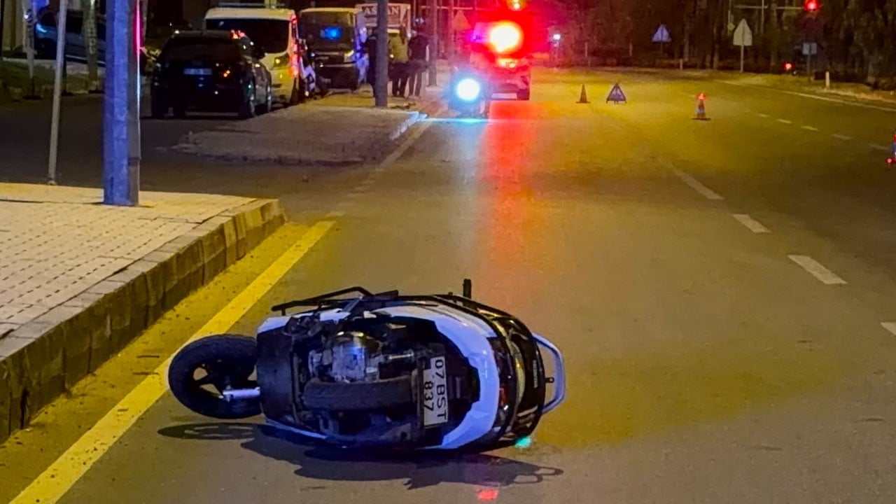 Gece yarısı facia yaşandı! Motosiklet 65 metre sürüklendi