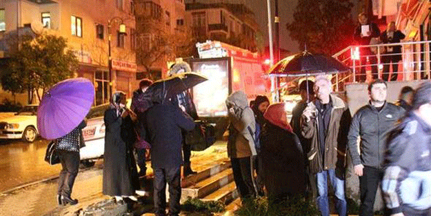 Gece yarısı korkutan olay… ‘Her taraf uçmuş!’