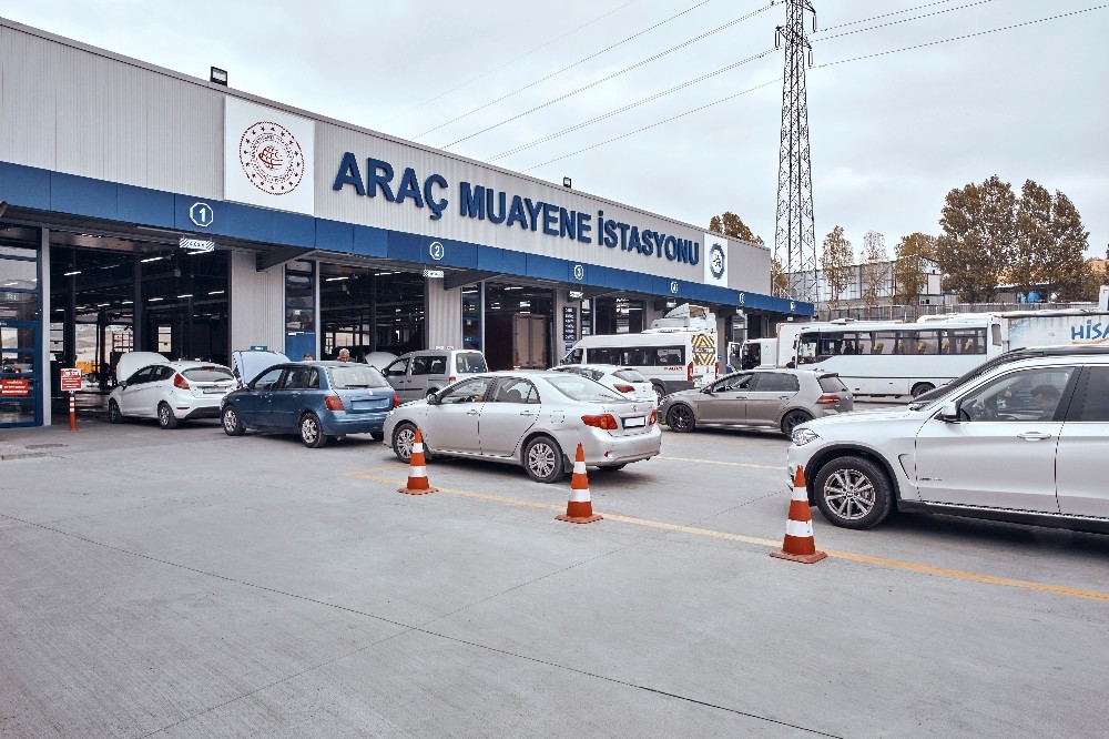 Gecikilen her ay için araç muayene ücreti yüzde 5 fazlası ile alınıyor 