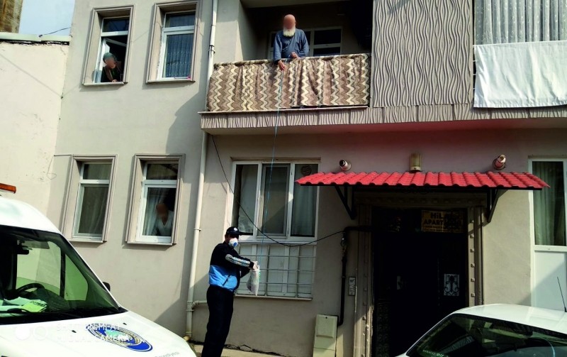 Gediz Belediyesi’nden evlere servis 