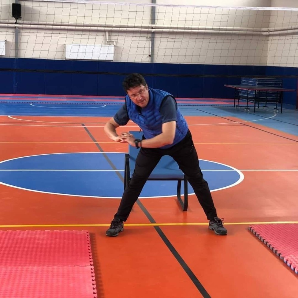 Gediz’de canlı yayınla spor 