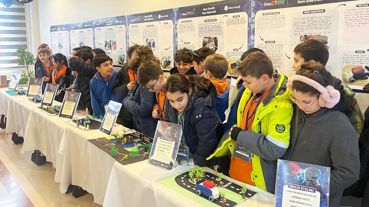 Geleceğin bilim insanları 'STEM Fuarı'nda buluştu