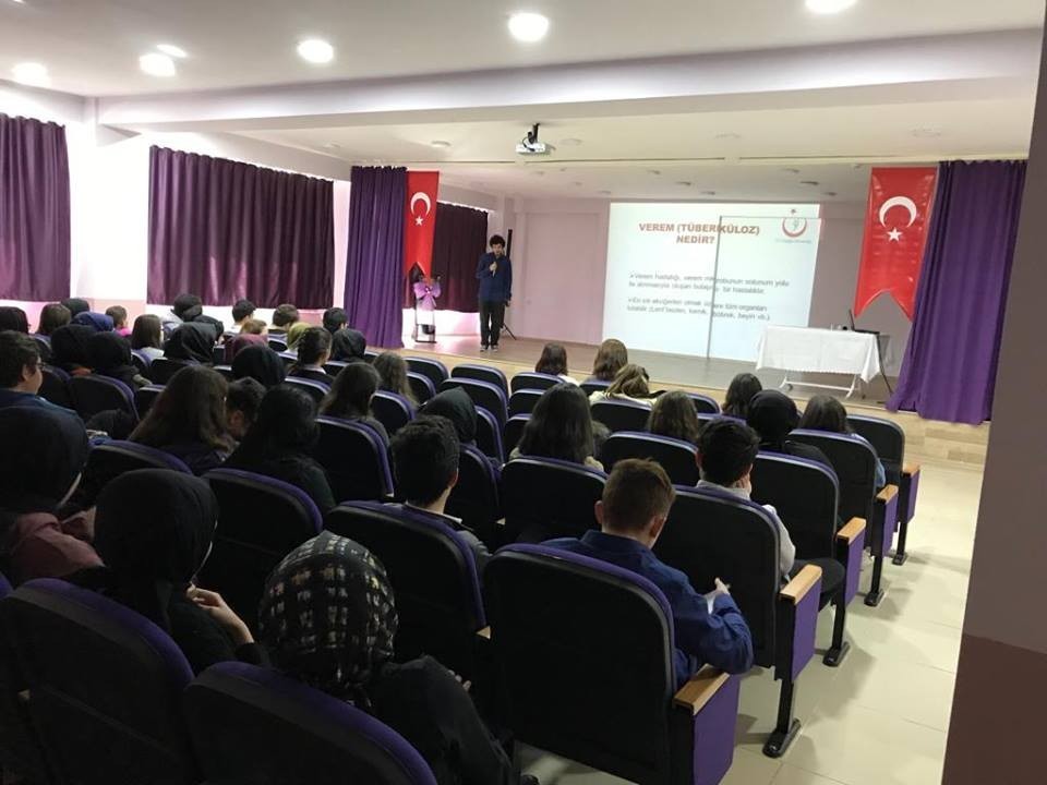 Geleceğin sağlıkçılarına Tüberküloz hastalığı anlatıldı 