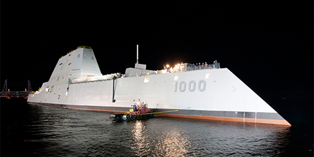 Geleceğin savaş gemisi: USS Zumwalt!