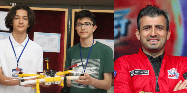 Geleceğin Selçuk Bayraktarları yetişiyor! Lise öğrencilerinden müthiş icat