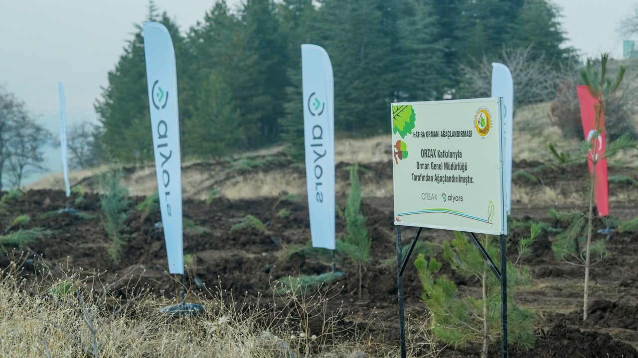 Gelecek nesillere yeşil hediye! Orzax Elazığ’da orman kurdu