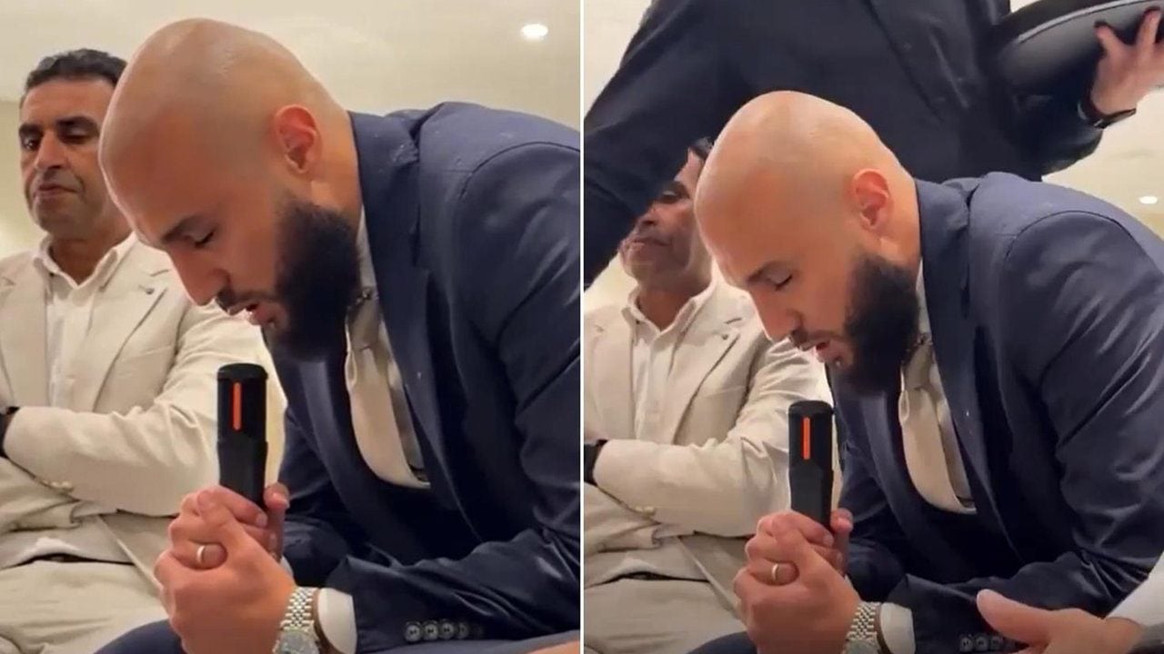 "Gelecekte imam olmak istiyorum" demişti! Ünlü futbolcudan dinleyenleri mest eden Kur’an-ı Kerim tilaveti