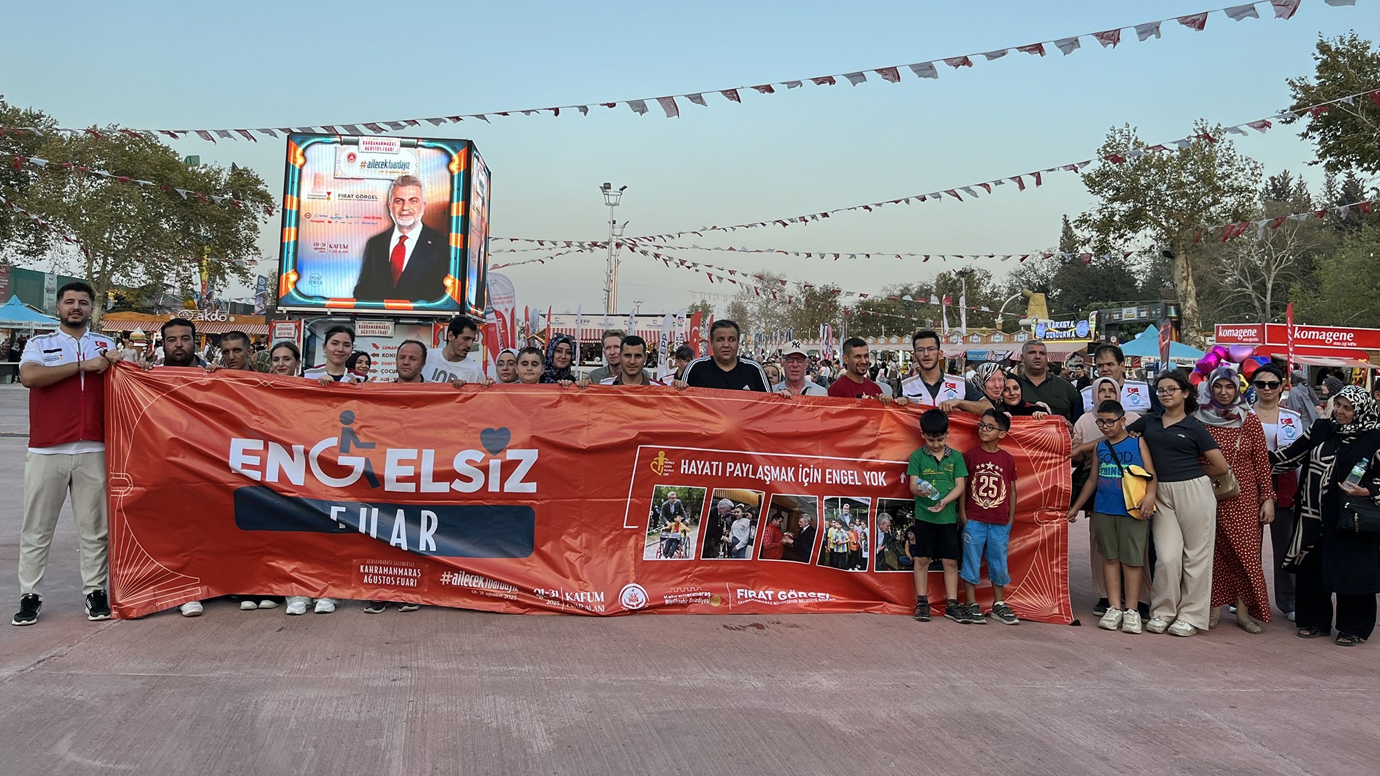 Geleneksel Ağustos Fuarı’nda Engelsiz Bir Gün