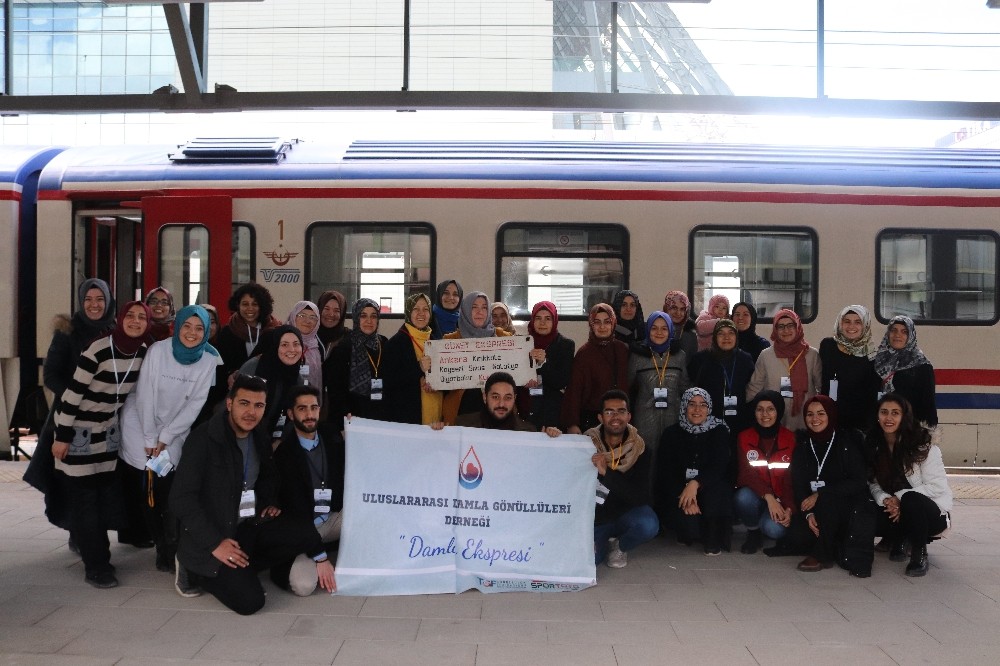 Geleneksel Damla Ekspresinin 4’üncüsü düzenlendi 