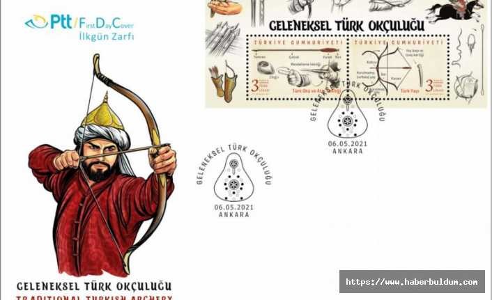 ‘Geleneksel Türk Okçuluğu’ PTT pullarında