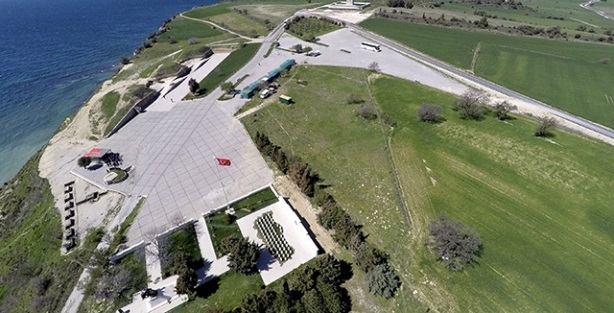 Gelibolu Milli Parkı havadan görüntülendi