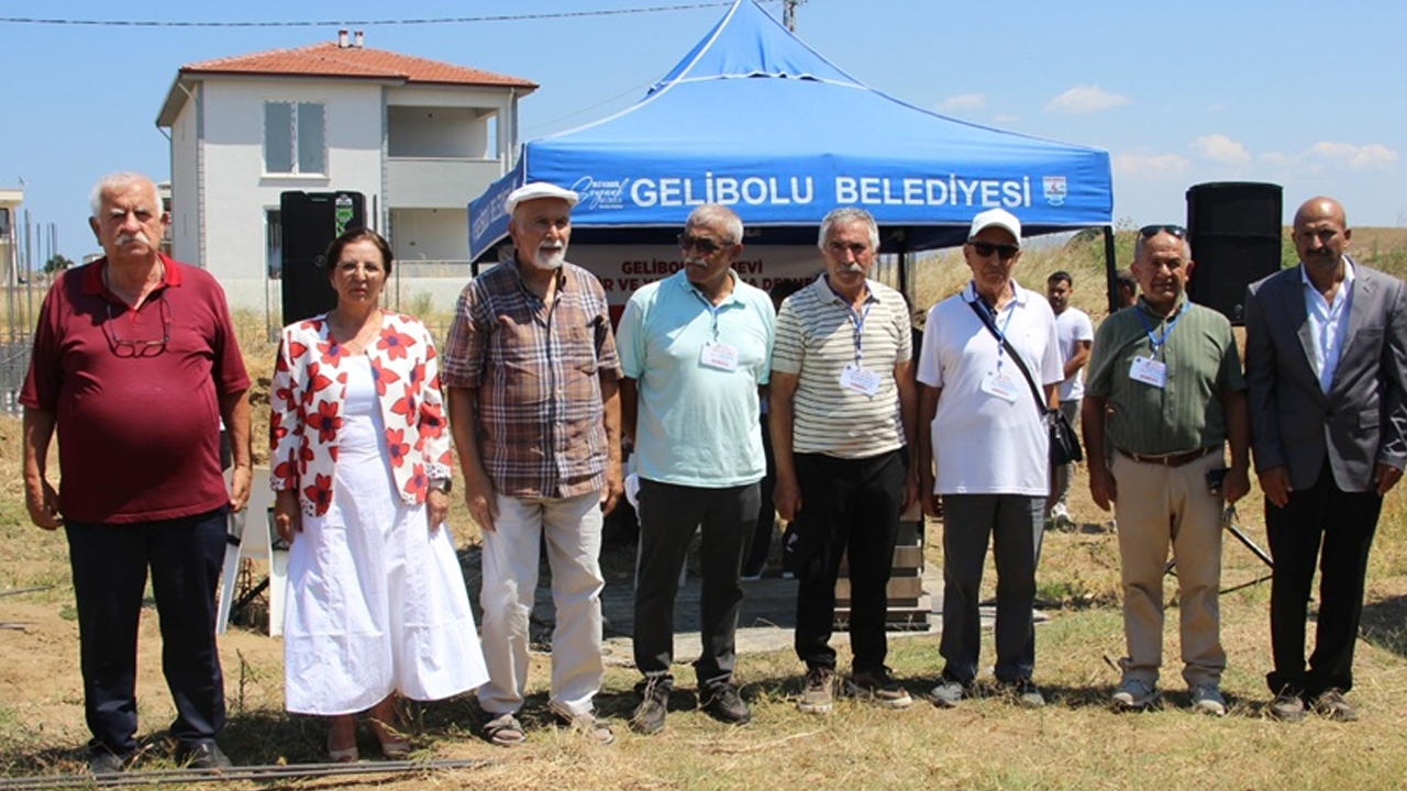 Gelibolu'da cemevinin inşaatına başlandı