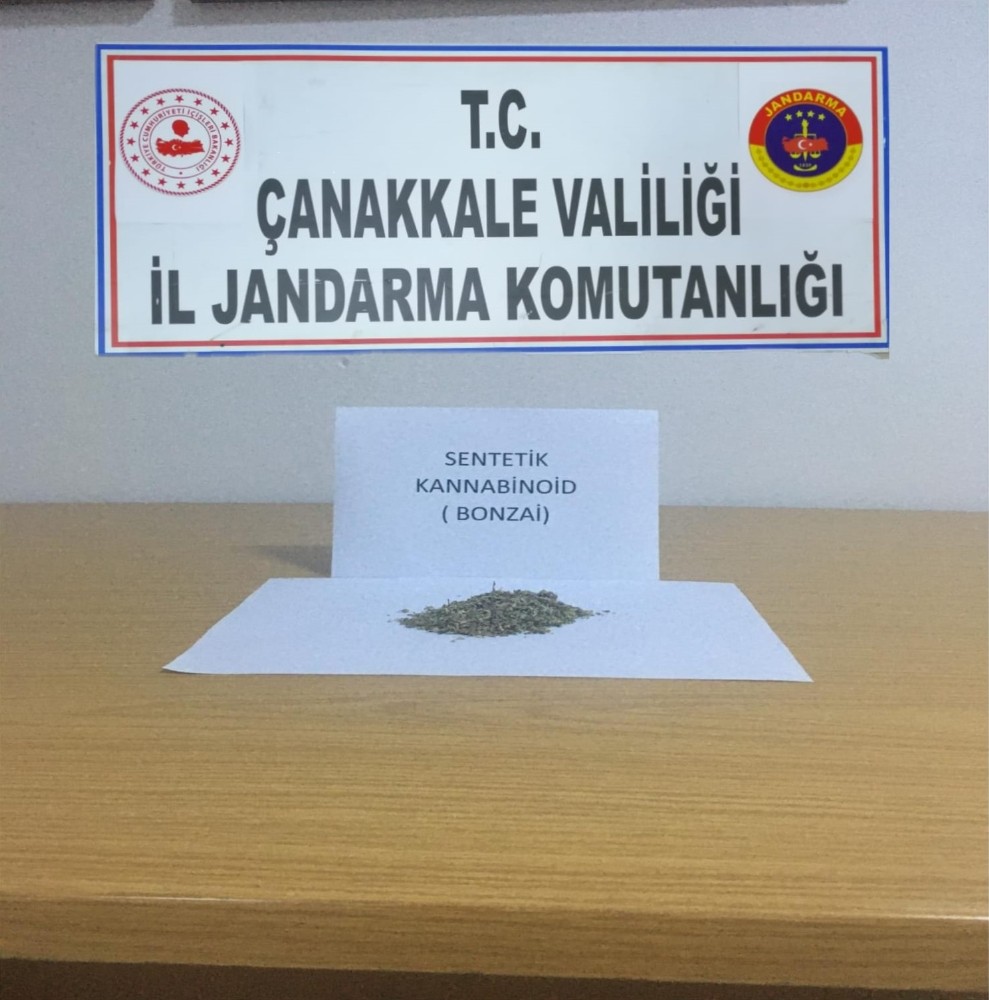 Gelibolu’da uyuşturucu operasyonu 
