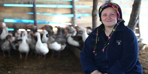 Gelin geldiği köyde patron oldu