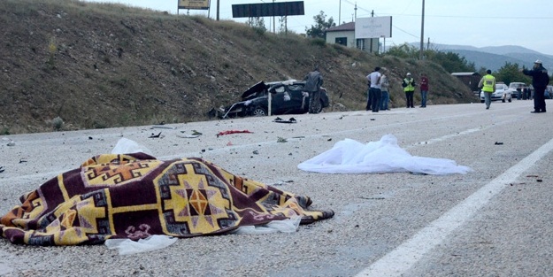 Gelin öldü, damat yaralandı