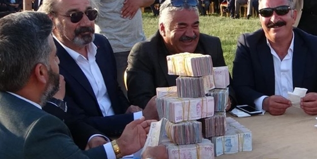Geline 3 kilo altın, damada milyonlarca lira takıldı!