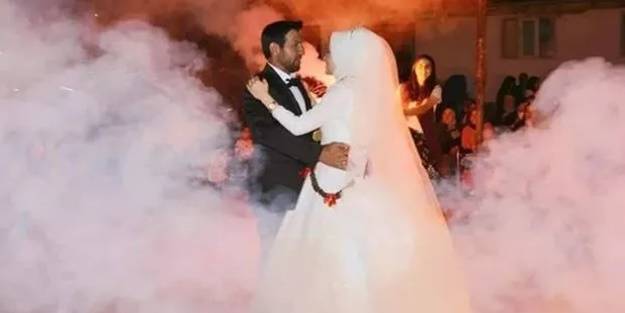 Gelinin testi pozitif çıktı! Çok sayıda kişi karantinaya alındı