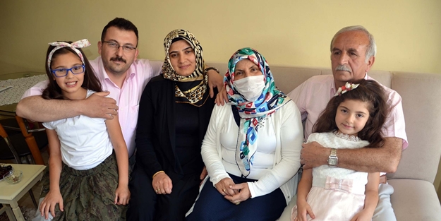 Gelininin karaciğeriyle sağlığına kavuştu