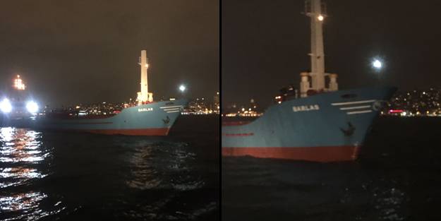 Gemi arıza yapmıştı! Boğaz trafiği normale döndü