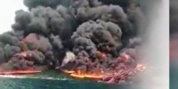 Gemide korkunç patlama! 2 milyon varil petrol taşıyordu... Mürettebatın akıbeti bilinmiyor