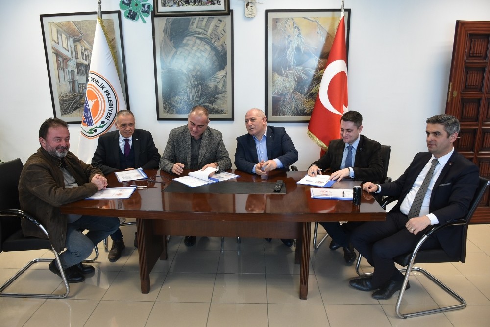 Gemlik Belediyesinden meslek odalarıyla protokol 