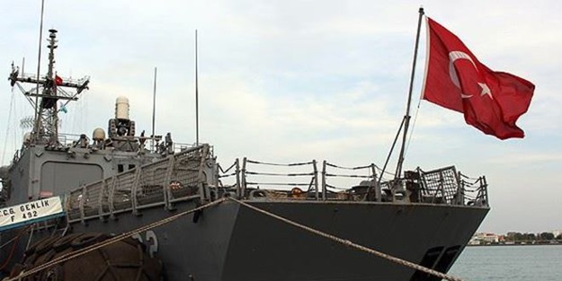 Gemlik firkateyni Cibuti'de