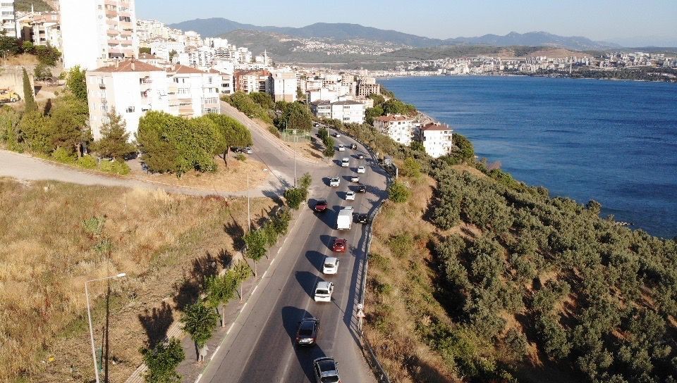 Gemlik-Kumla Yolunda Trafik Kilitlendi