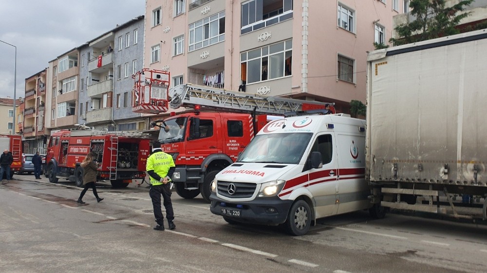 Gemlik’te kömür yangını korkuttu 