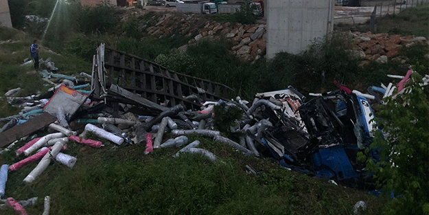 Gemlik’te ölümlü tır kazası