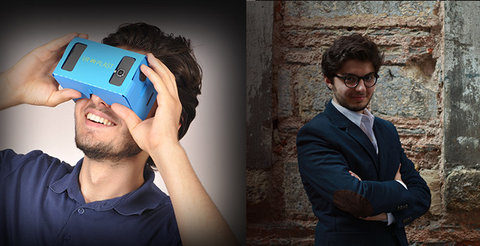 Genç girişimci Kaya kendi VR gözlüğünü üretti