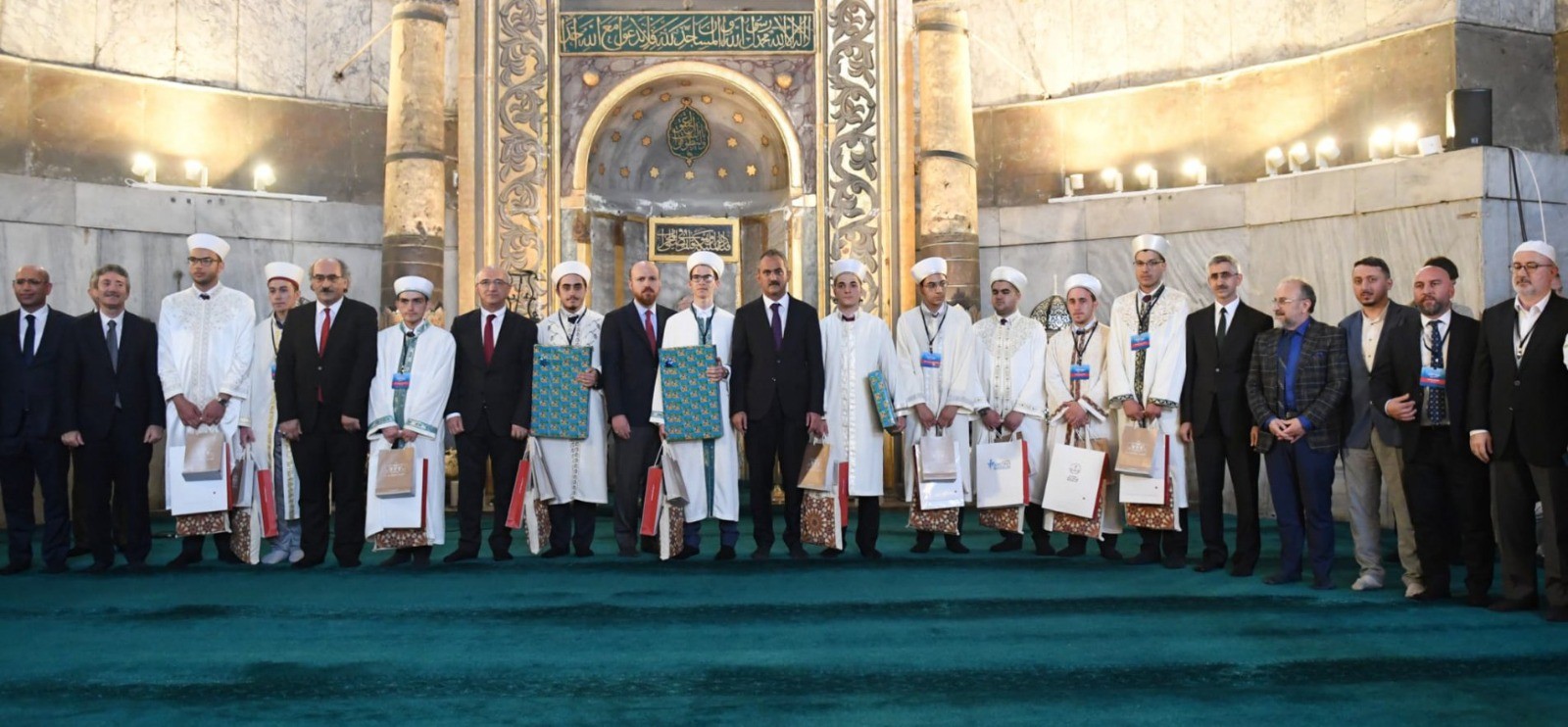 Genç Hatipler Hutbe Yarışması Türkiye Finali Ayasofya Cami'nde yapıldı