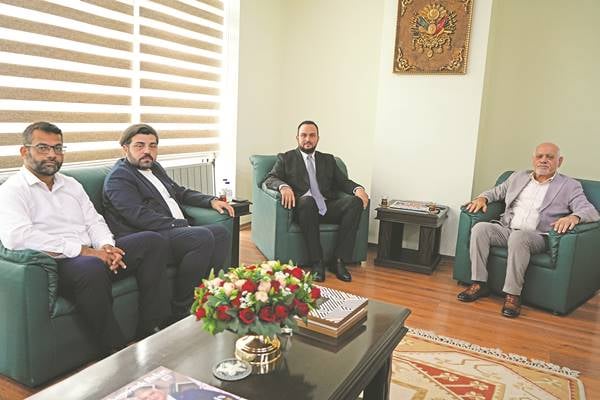 Genç İDSB’den Akit'e ziyaret