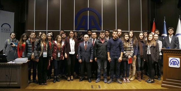 Genç iletişimcilerden AA'ya ziyaret