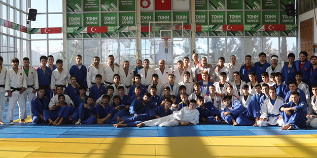 Genç judocuların kampı sona erdi