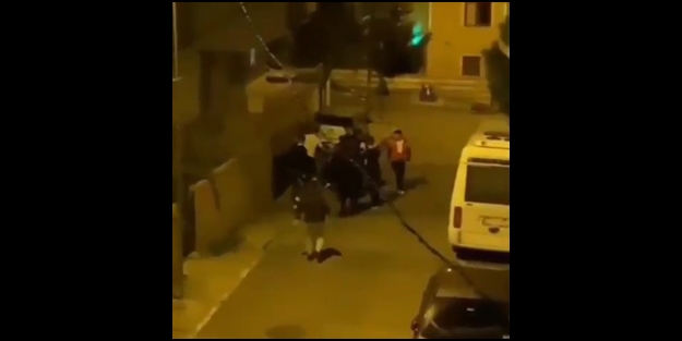 Genç kadın kucağındaki çocuğuyla darp edildi!