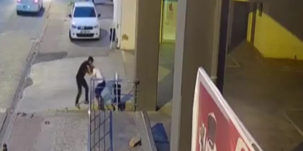 Genç kadına yaklaşıp dehşeti yaşattı