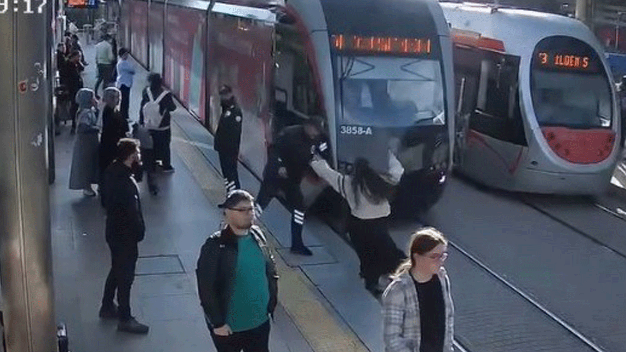 Genç kızı ölümden çekip aldı