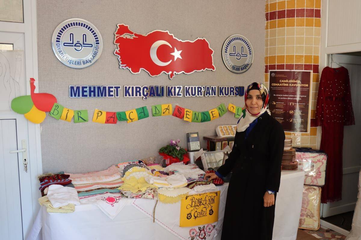 Genç kızların çeyizi Kur’an kursundan