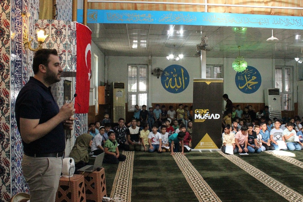 Genç MÜSİAD ‘Bu Yaz Camideyim Projesi’ ile çocuklar ile bir araya geldi 