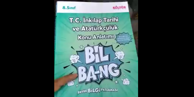 Genç nesil büyük tehlike altında! Çalışma kitaplarında dinsizlik propagandası