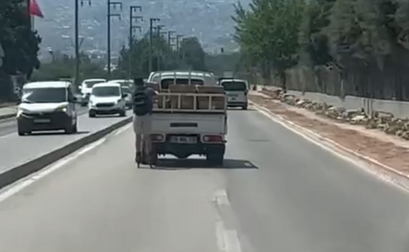 Genç patenci canını böyle tehlikeye attı