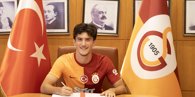Genç yıldız Galatasaray'a imzayı attı