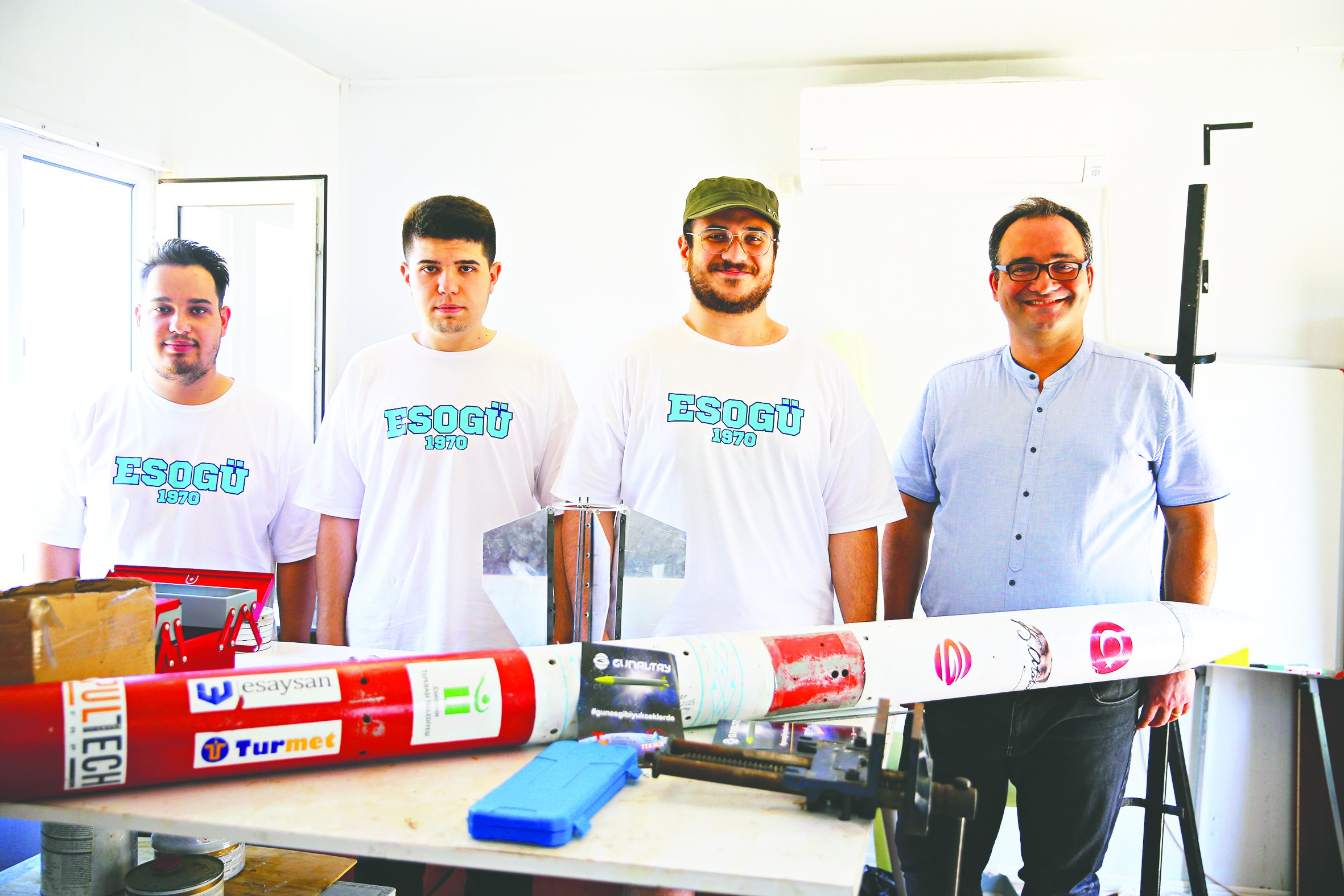 Gençler, roketleriyle TEKNOFEST’e hazırlar